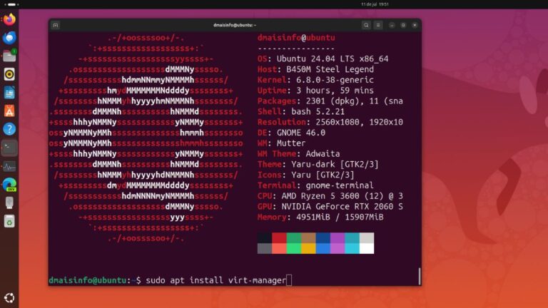 Instalar virt-manager no Ubuntu 24.04